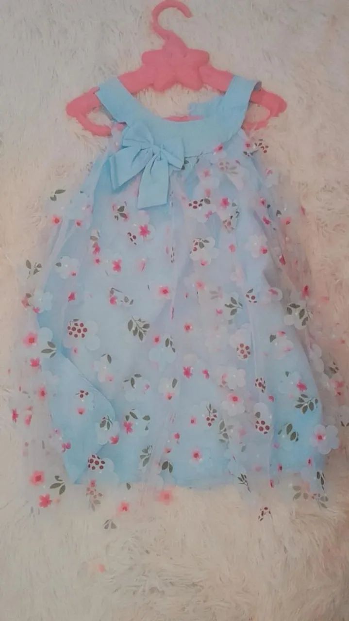 Vestido de Festa Bebê Menina - Foto 5