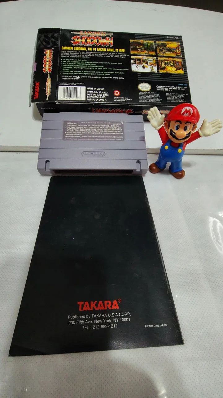 SAMURAI SHODOWN SNES CIB  - Foto 2