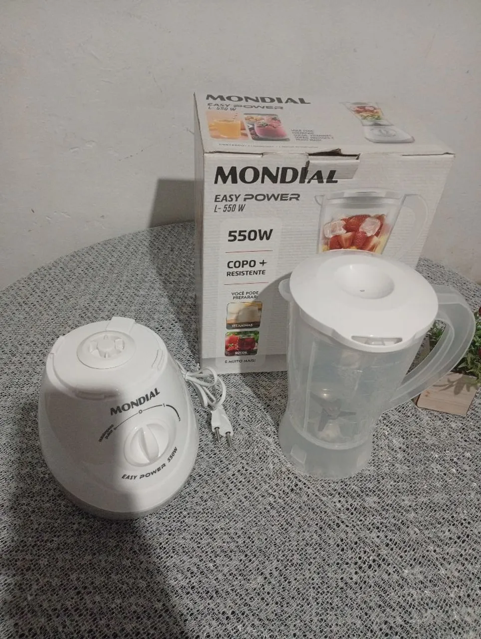 Liquidificador Mondial Easy Power 550W