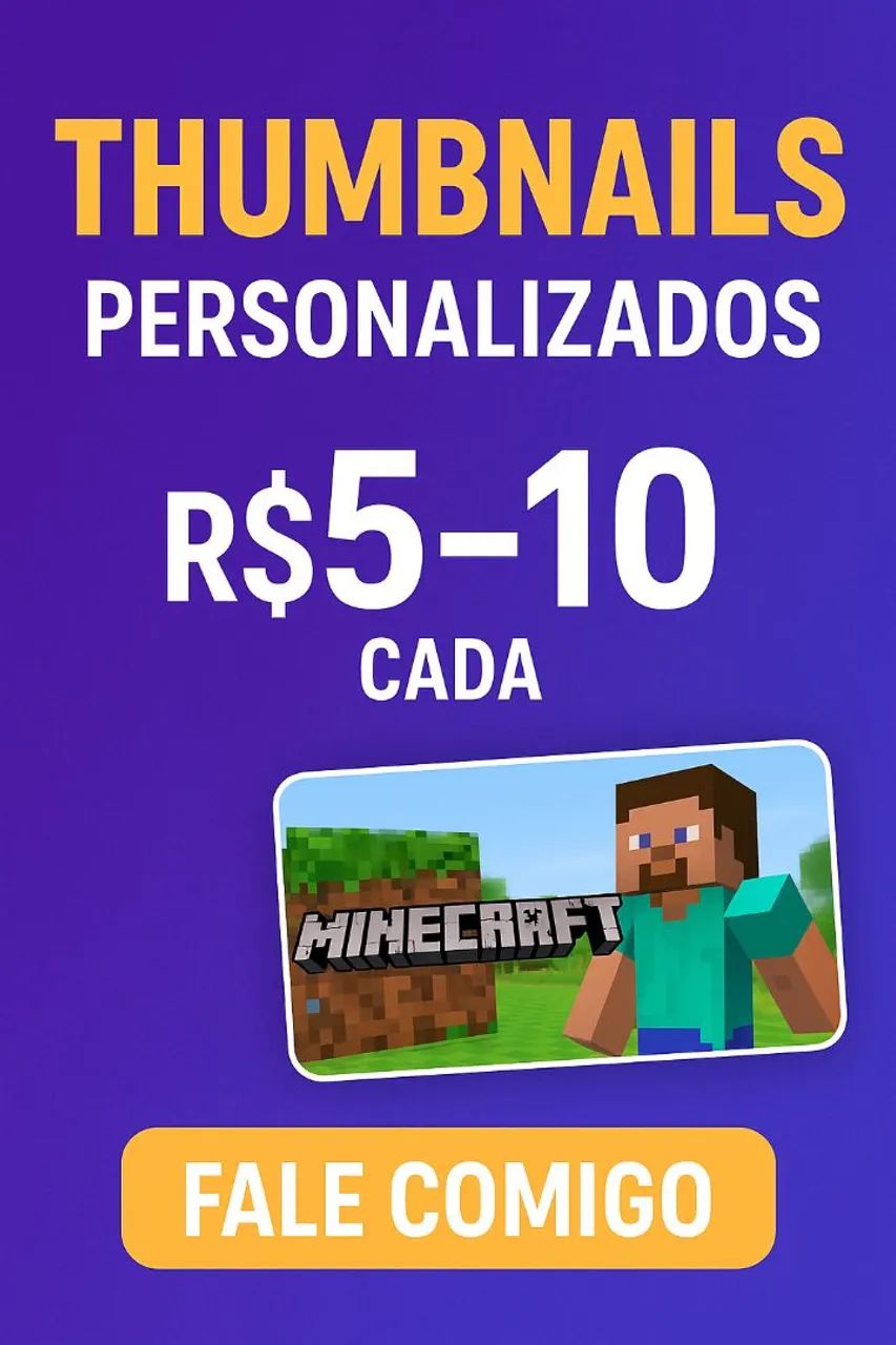 Thumbnails para canais 