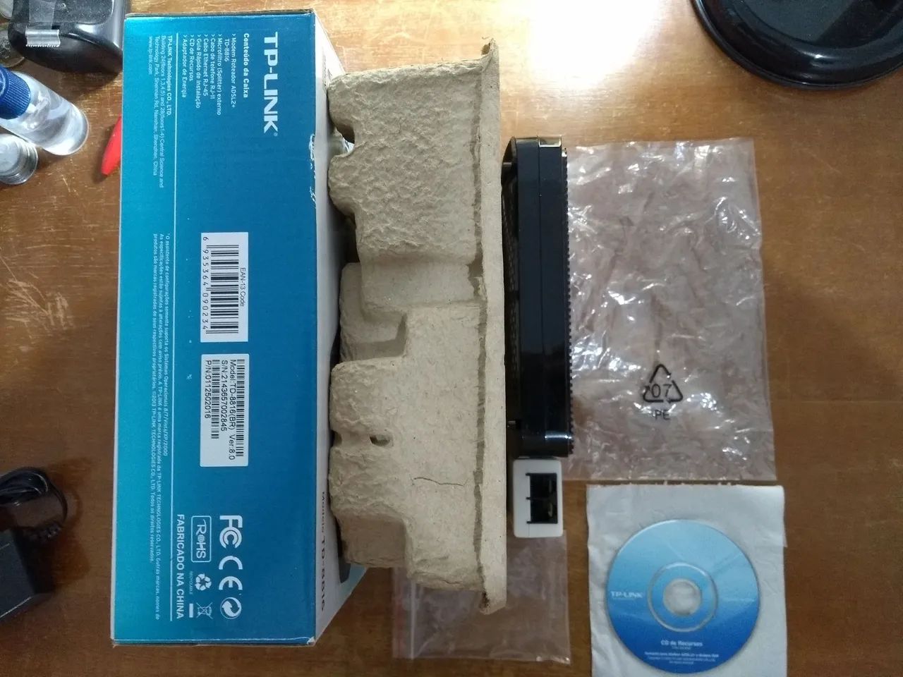 Roteador TP-Link TD-8816 ADSL2+ - Foto 6