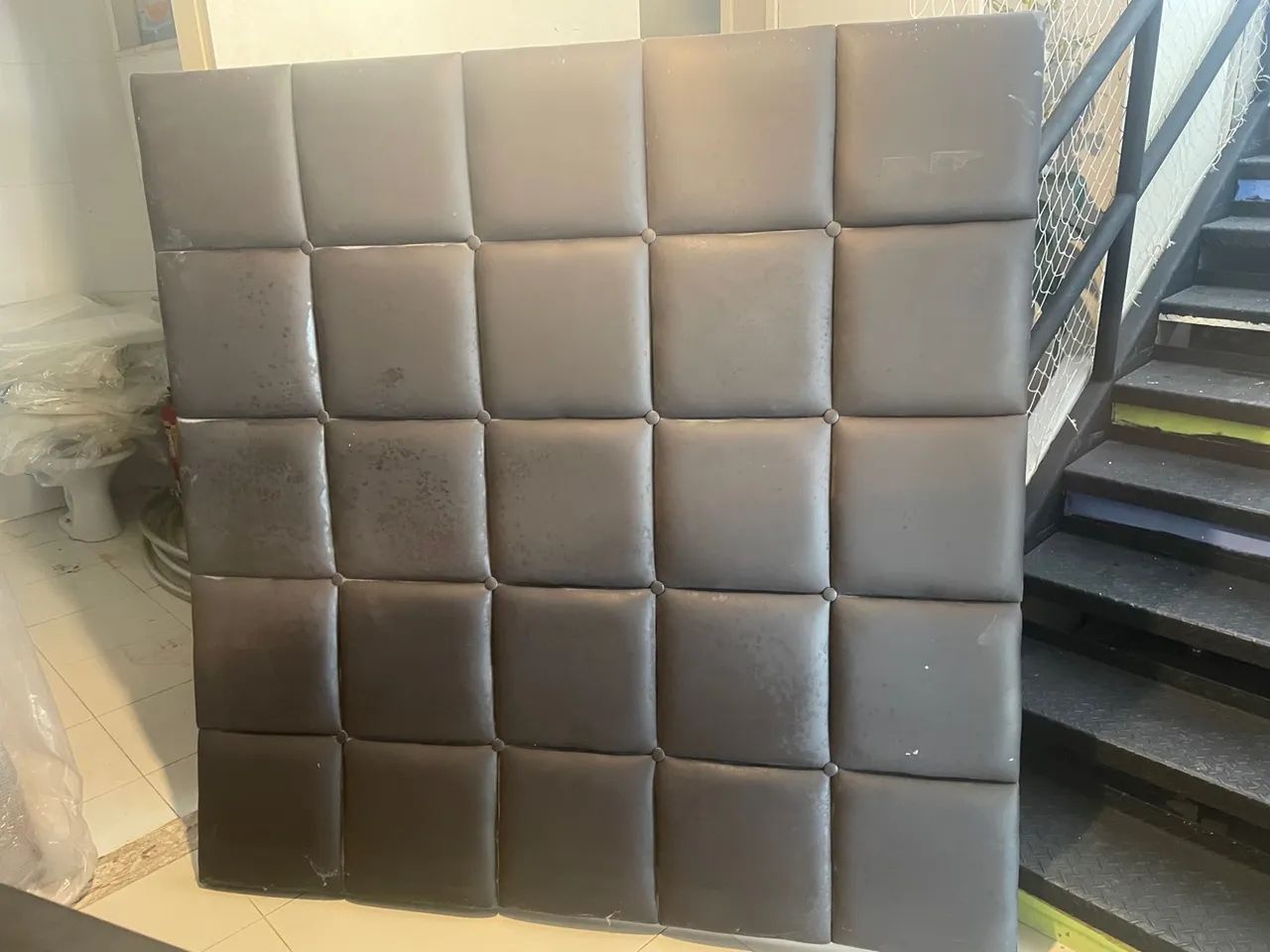 Painel estofado modular, 1,58 x  1,64