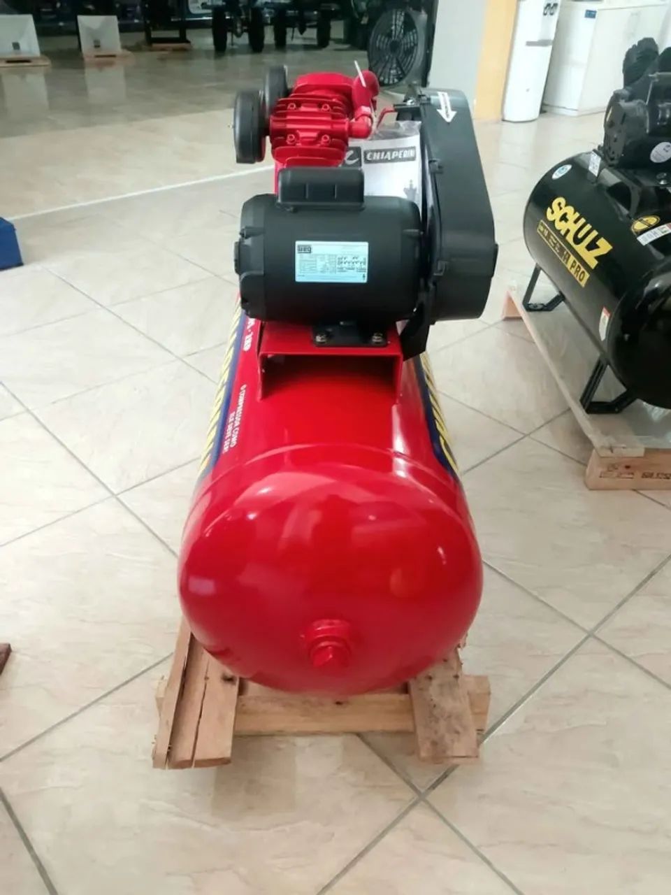 Compressor de ar Chiaperini 110L 140psi Profissional (Novo/Loja) - Foto 5
