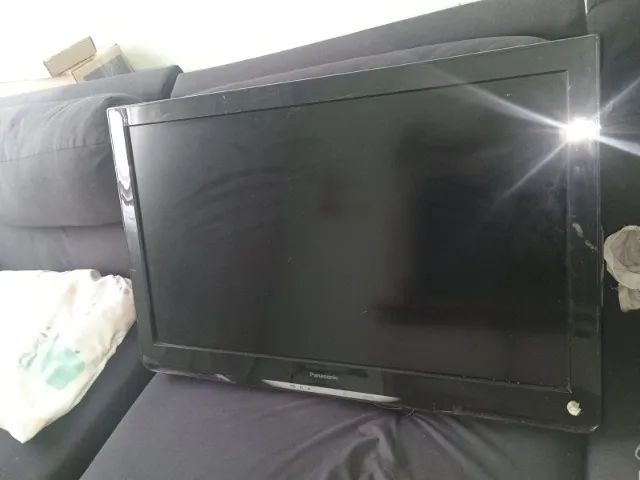 Tv Lcd Panasonic Com conversor Digital + cabo + controle funcionando não è Smart