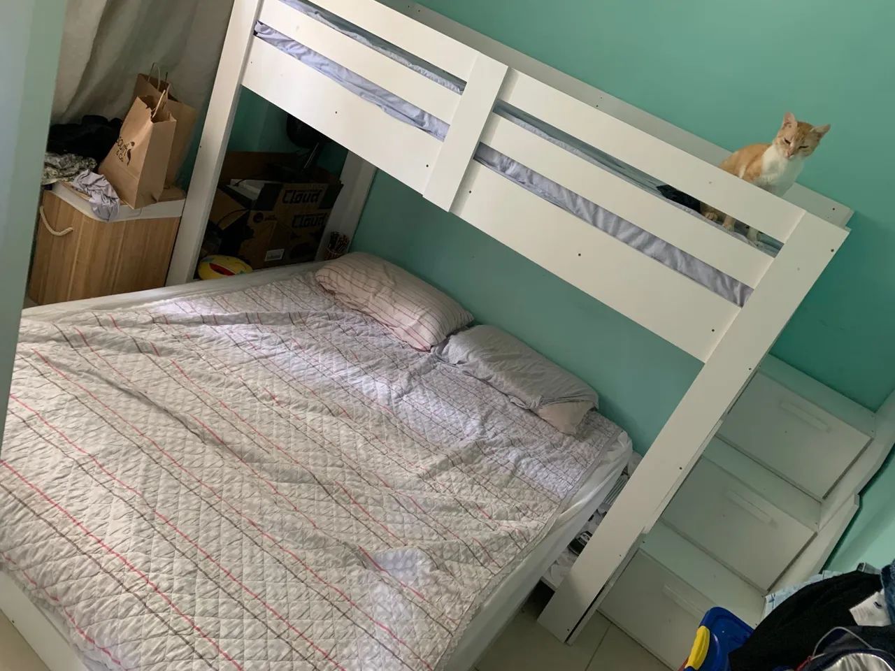 Cama de casal com beliche - Foto 5