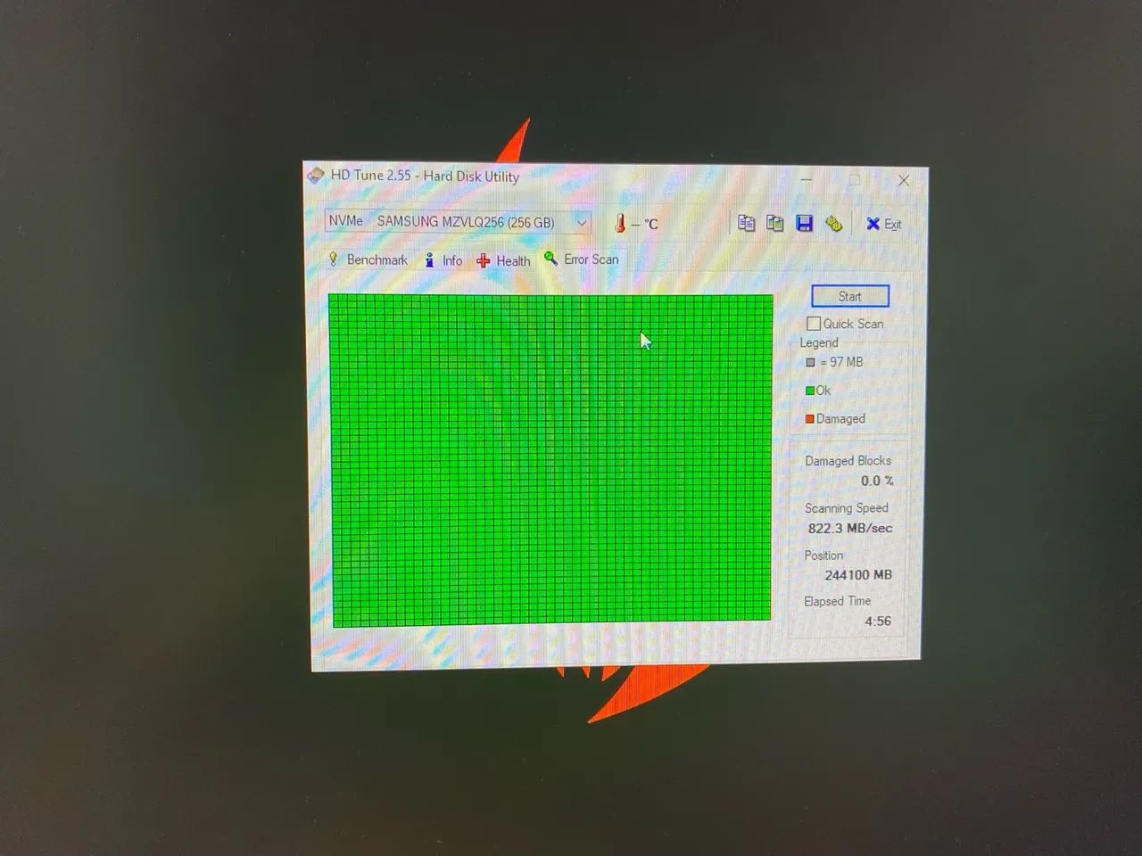 SSD NVME2.0 SAMSUNG 256GB - NOVO - Foto 5