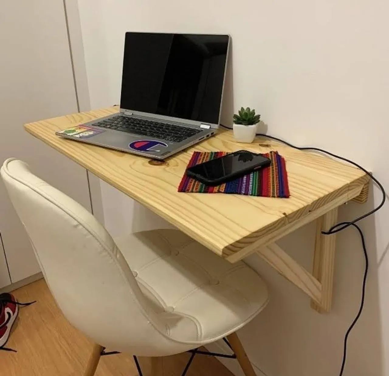 Mesa de Escritório dobrável de madeira - Nova