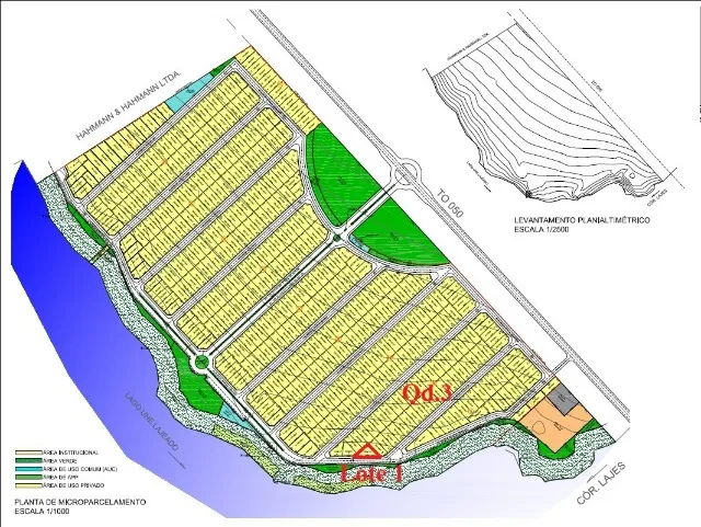 Vendo Ágio Lote | 338,11m2 | Frente pro Lago |Cond Fechado Porto Leman | Porto Nacional-TO