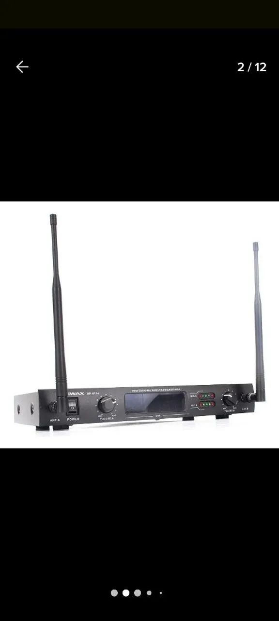 Microfone Sem Fio b tô briwax Ideal para Palestras e Eventos - Foto 2