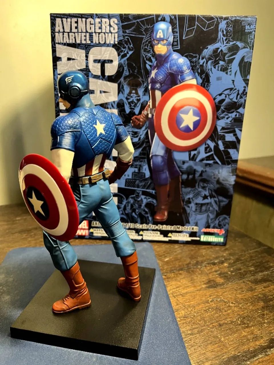 Kotobukiya Marvel Comics Captain America - Marvel Now! Artfx+ Statue - Foto 2