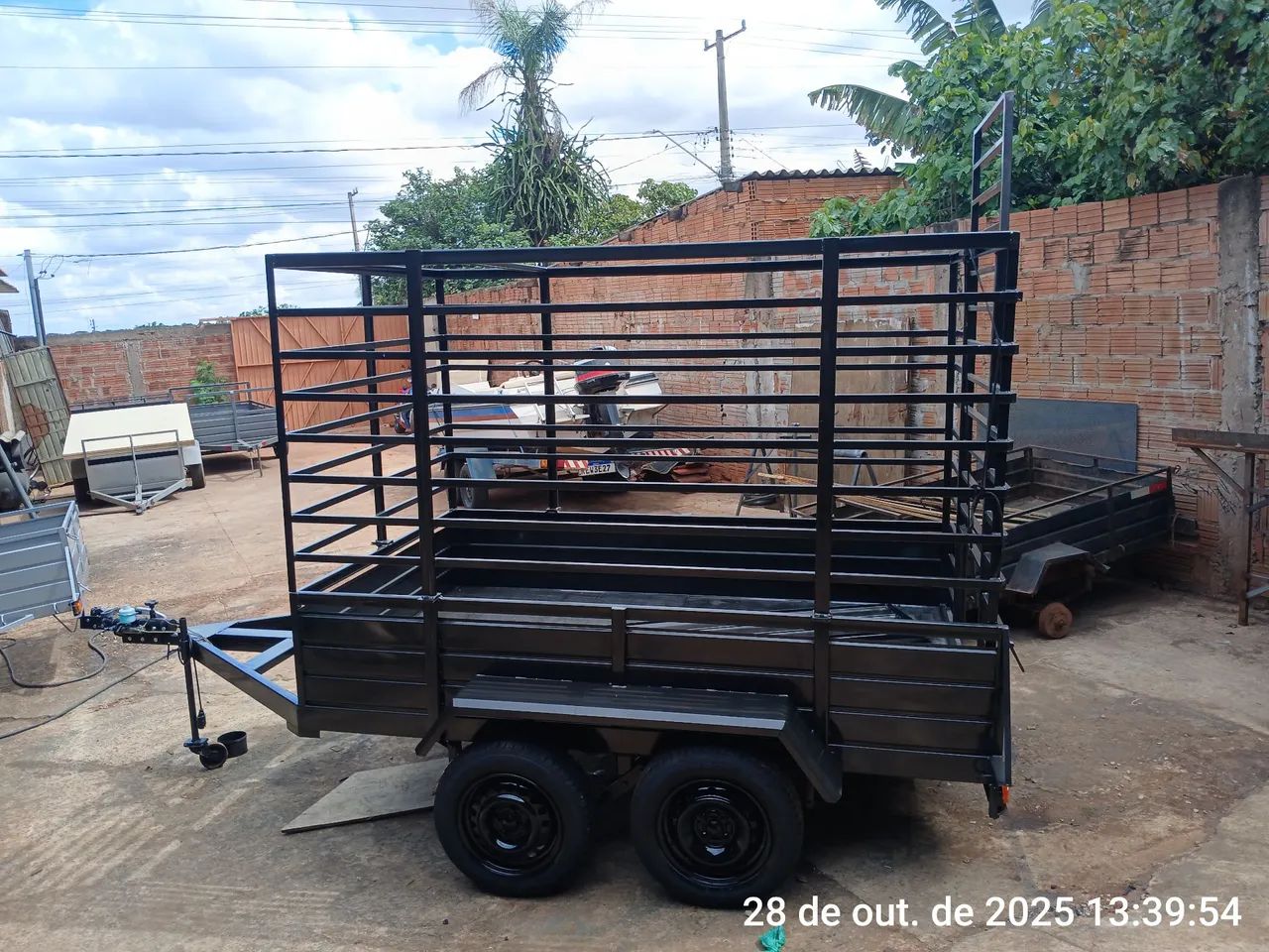 CARRETINHA GAIOLA NOVA REFORÇADA  - Foto 2