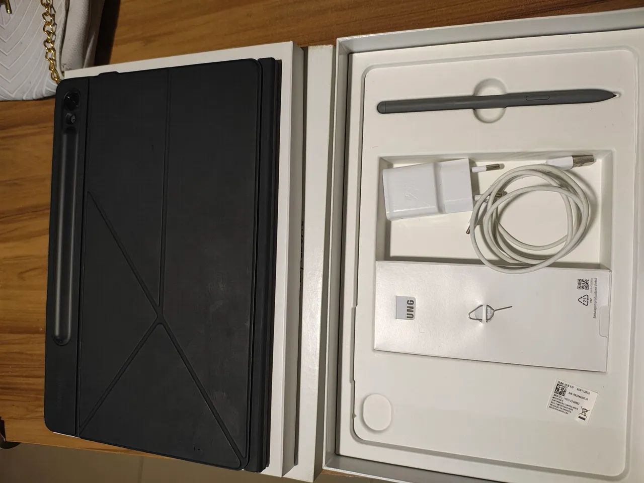 Tablet Galaxy S9 FE top na garantia novo aceito trocas  - Foto 3