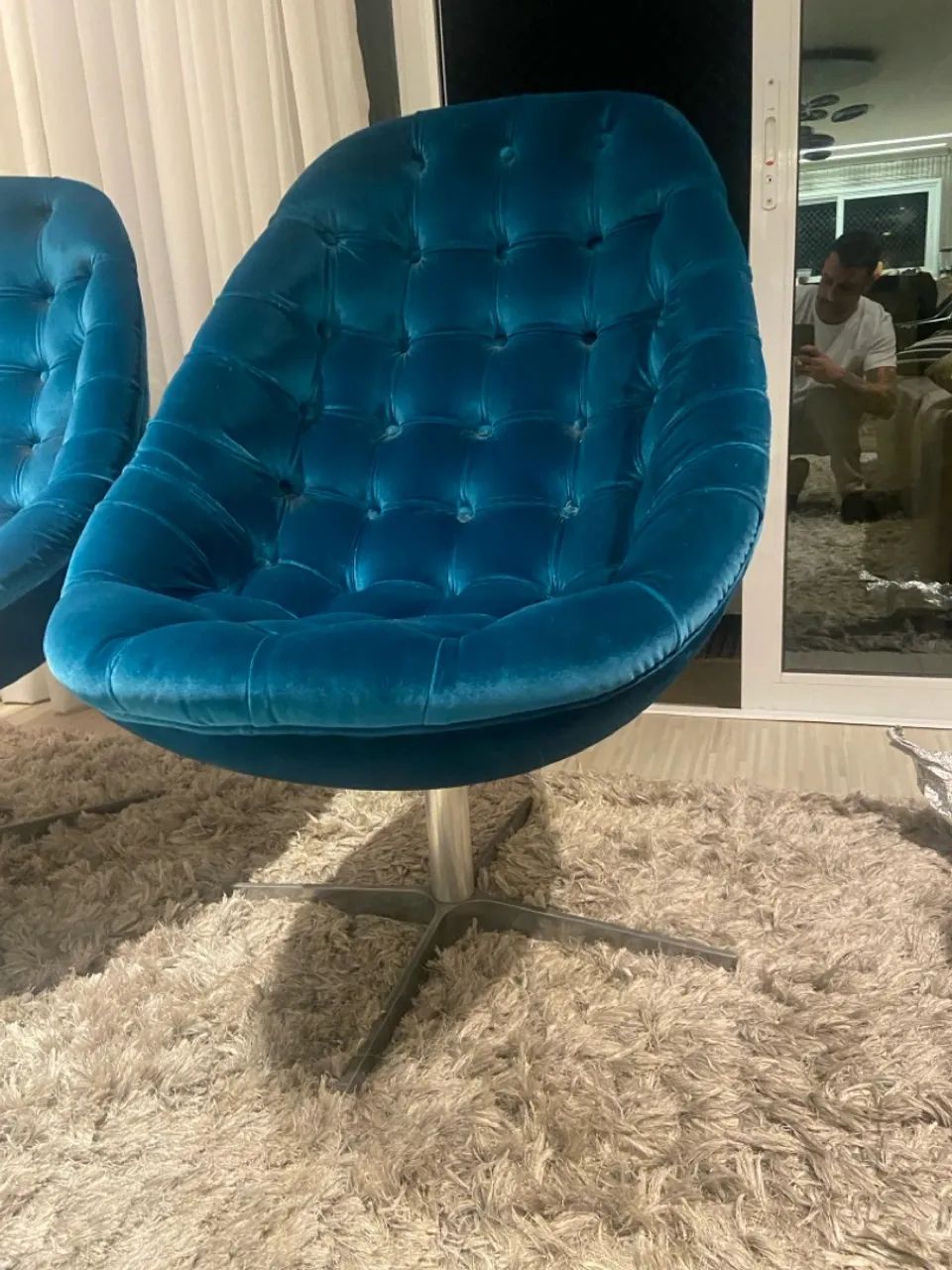 Poltronas camurça - moveis finos - Foto 3