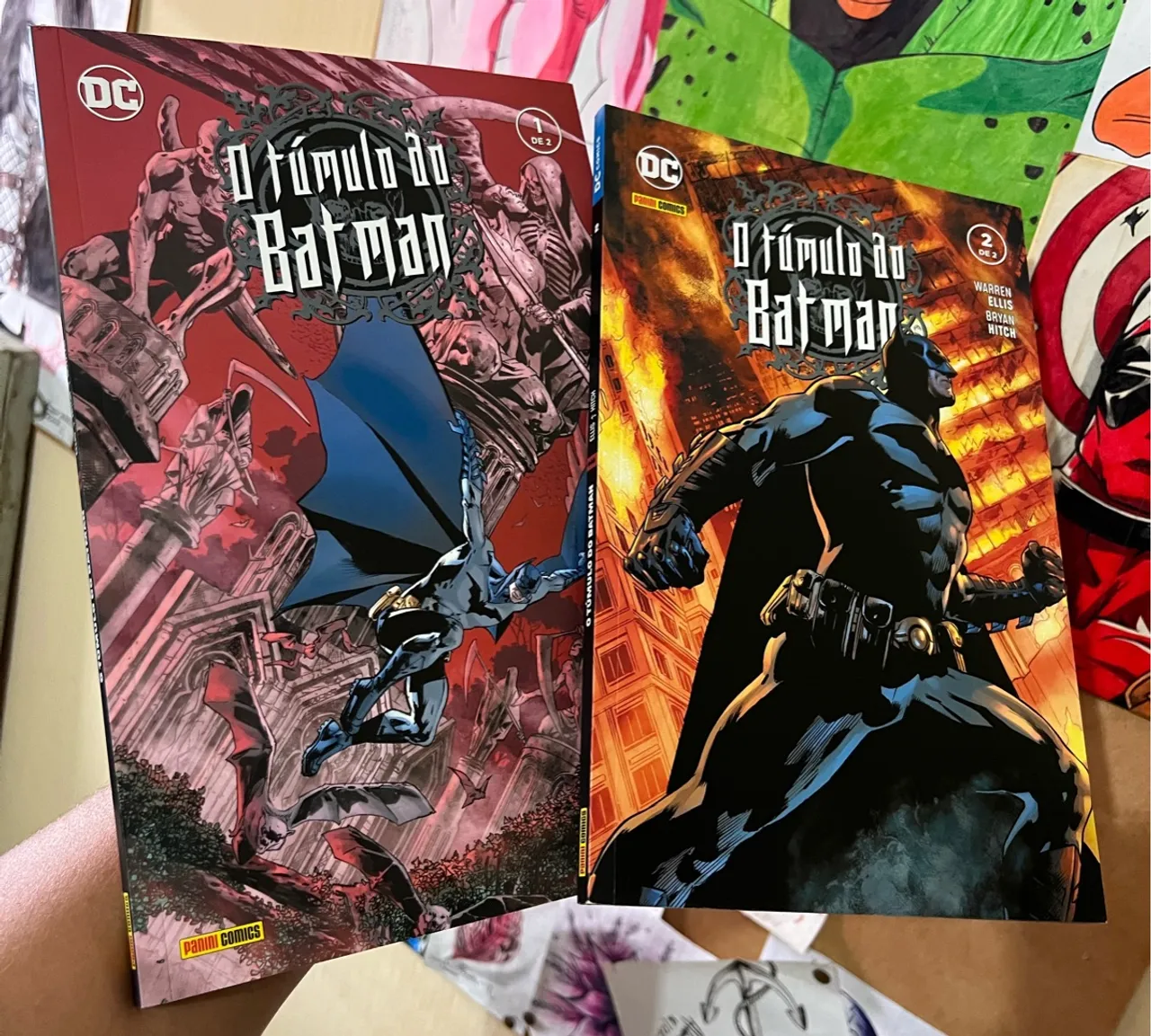 O túmulo do Batman completo em 2 edições