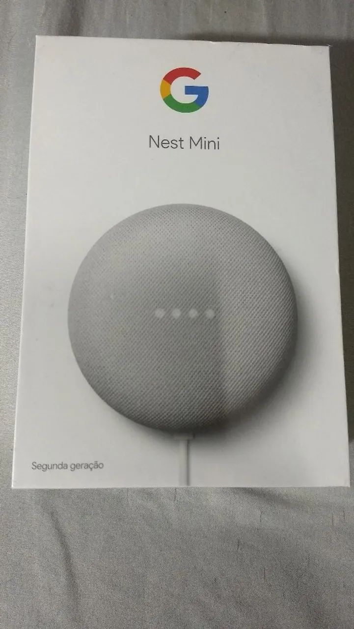 Google Nest Mini 2ª Geração - Novo - Lacrado 