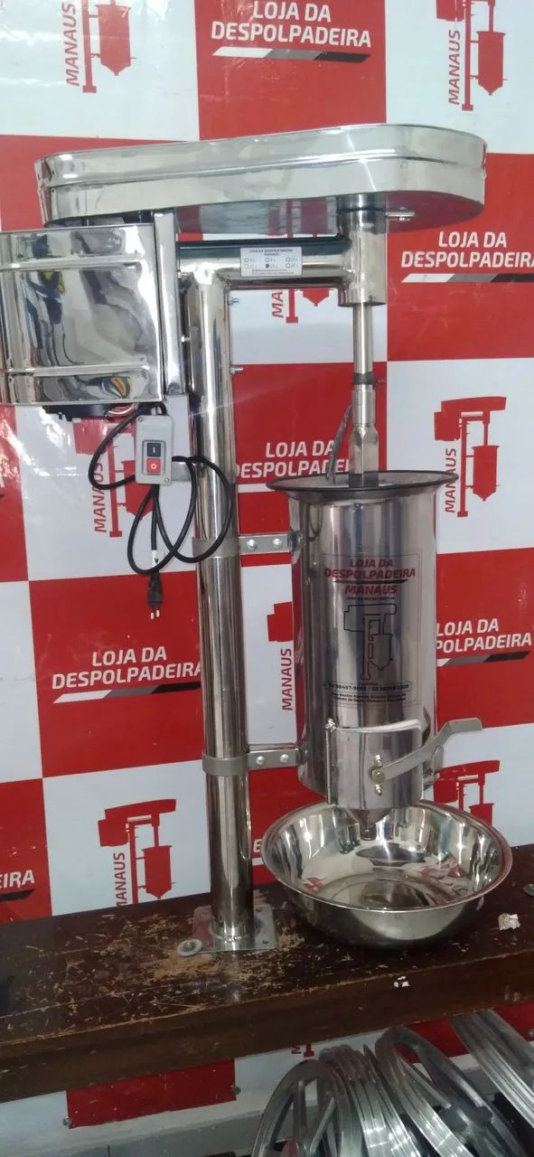 Máquina de bater açaí inox