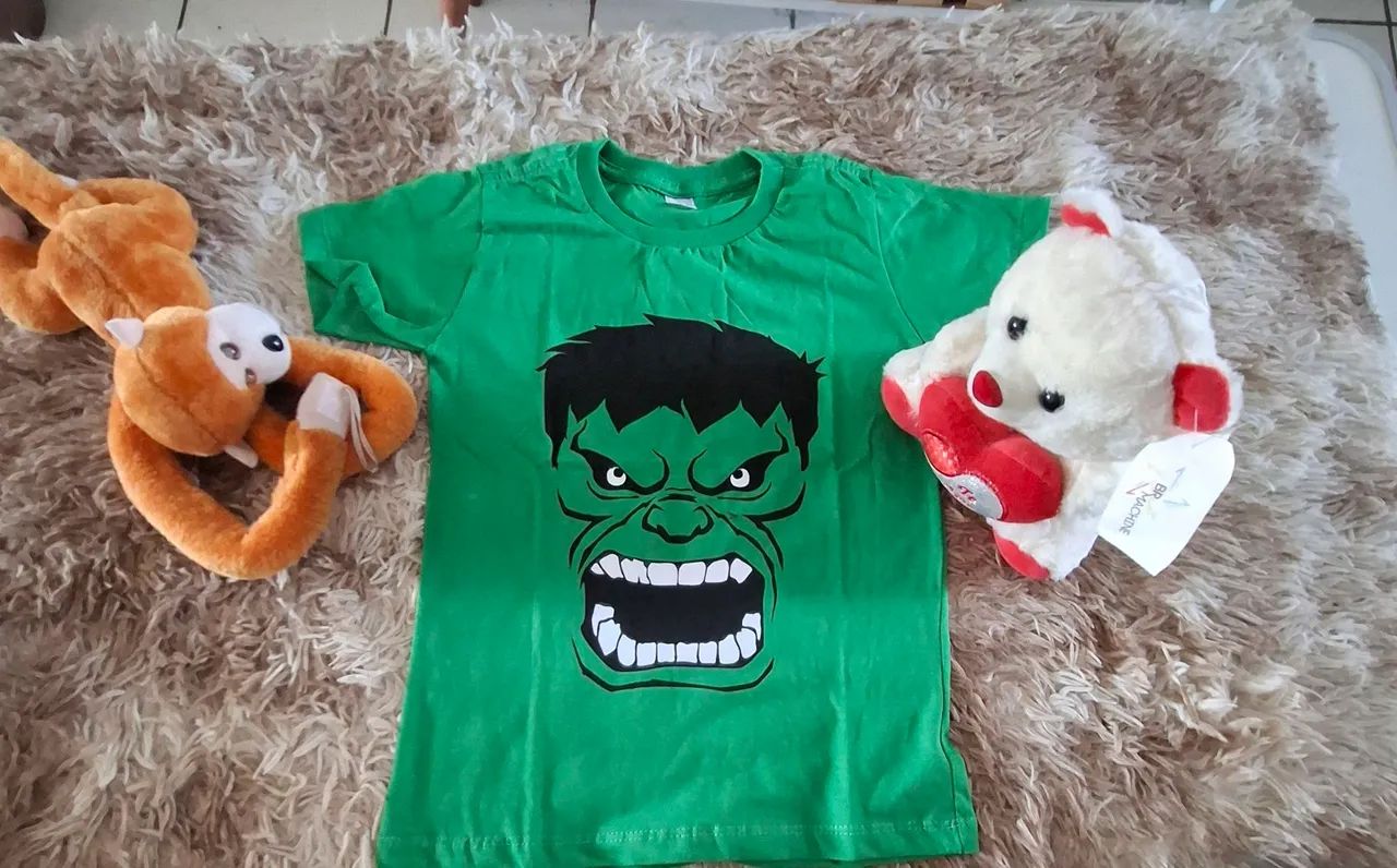 Camisa infantil  do pp ao gg - Foto 2