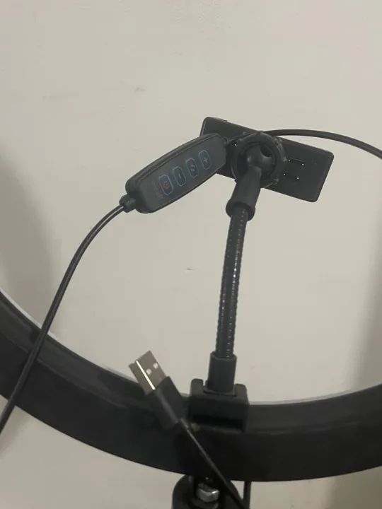 Ring Light para Streaming com Tripé - Foto 3
