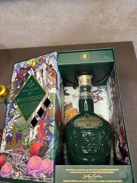 Garrafa Whisky Royal Salute (vazia) - Foto 2