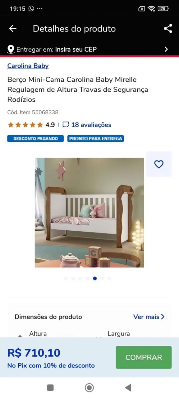 berço/cama64840768466562120