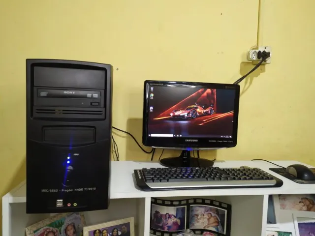 PC Computador MSI Intel Pentium E6700 Dual-Core (16) 4GB RAM, HD 320GB