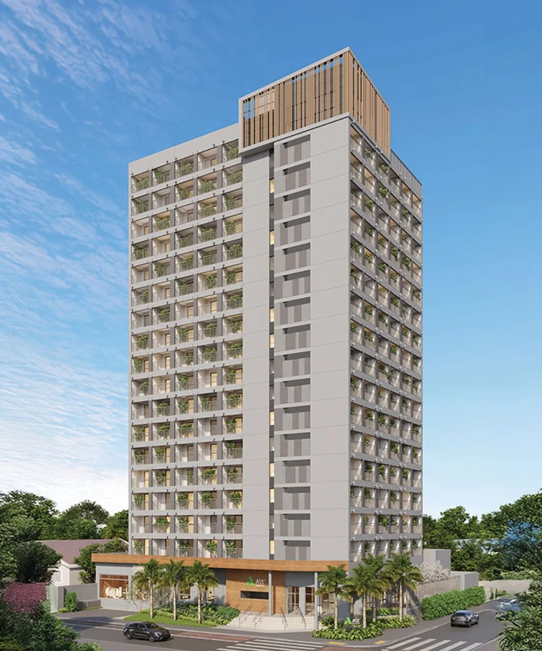 Studio  para a partir de 29 metros quadrados com 1 quarto