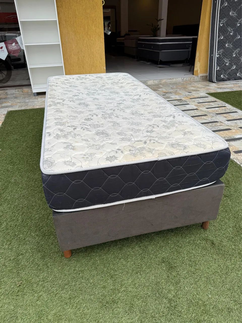 Cama de Solteiro Castor Seminova - Entrego!  - Foto 4
