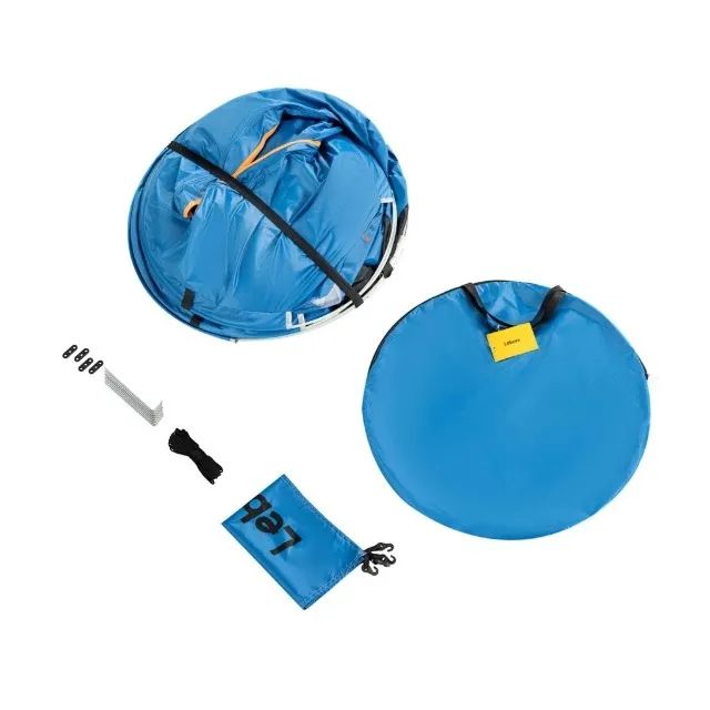 Barraca Camping 3 Pessoas A Prova D'agua Azul Leboss LB-HW001 - Foto 3