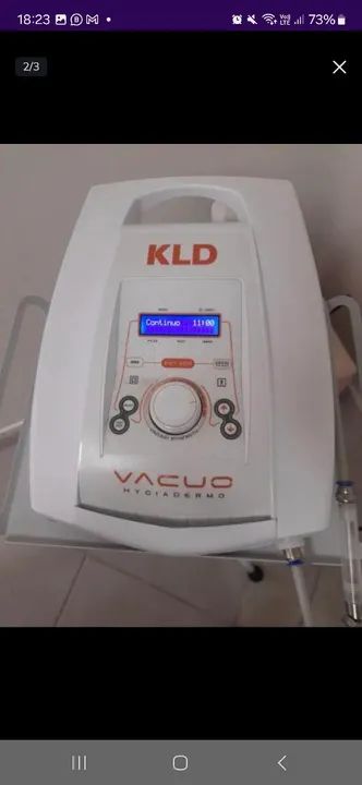 Aparelho de Estética Facial VACUO HYGIADERMO KLD