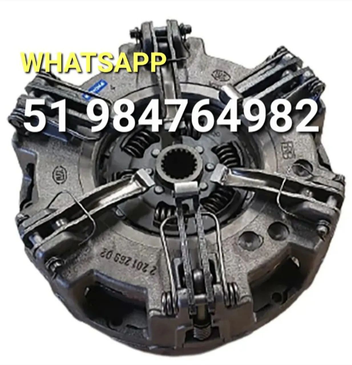 EMBREAGEM DUPLA-PLATO E DISCO INT. E EXT. DO TRATOR JOHN DEERE 5403-5600-5605-5607-5700 - Foto 6