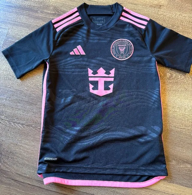Camiseta oficial Adidas do Messi/Miami infantil