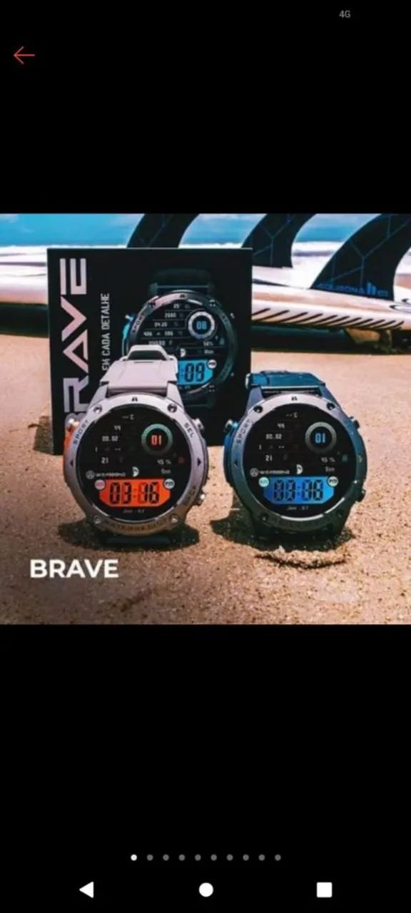 Brave Smartwatch - Uma máquina de Guerra