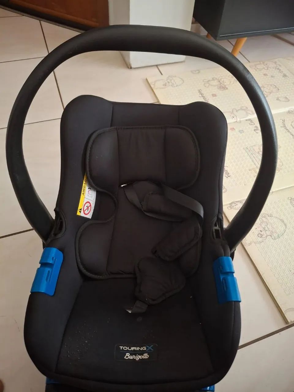 Bebê-conforto Burigotto Semi-novo - Foto 2