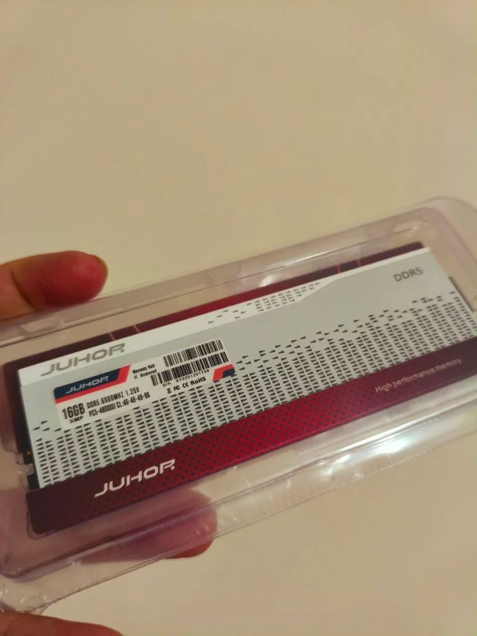 32 GB (2x16gb) DDR5 RAM Memory - 6000MHz - Juhor64396502341121123