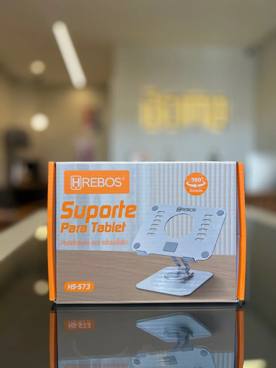 SUPORTE PARA TABLET HREBOS / LACRADO / LOJA FÍSICA