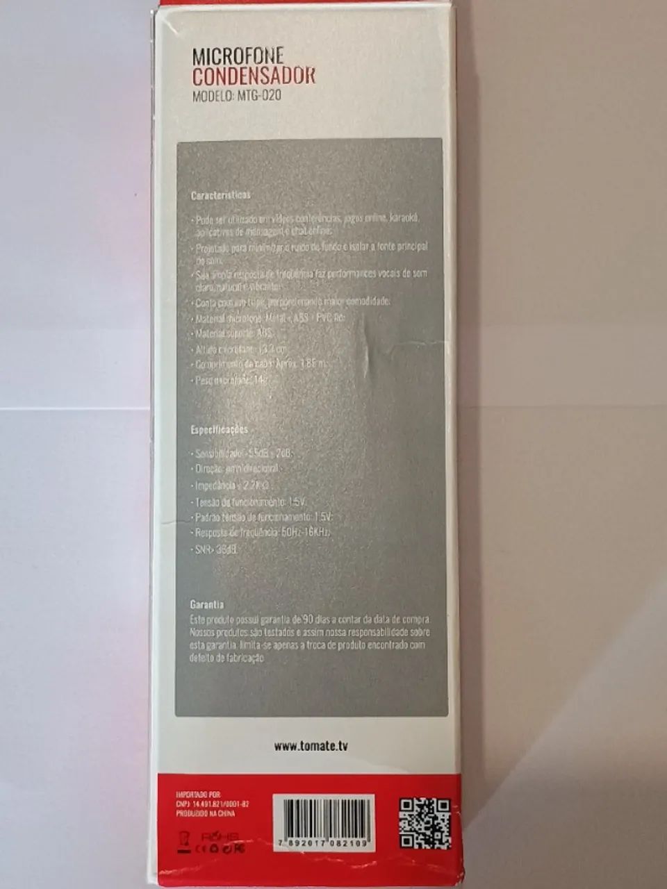Microfone Condensador Ominidirecional com tripé plug & play  video chamada - Foto 4