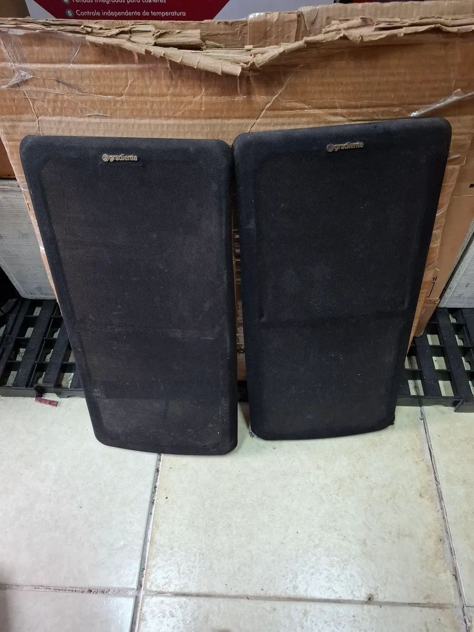 TAMPAS PARA CAIXA ACUSTICA