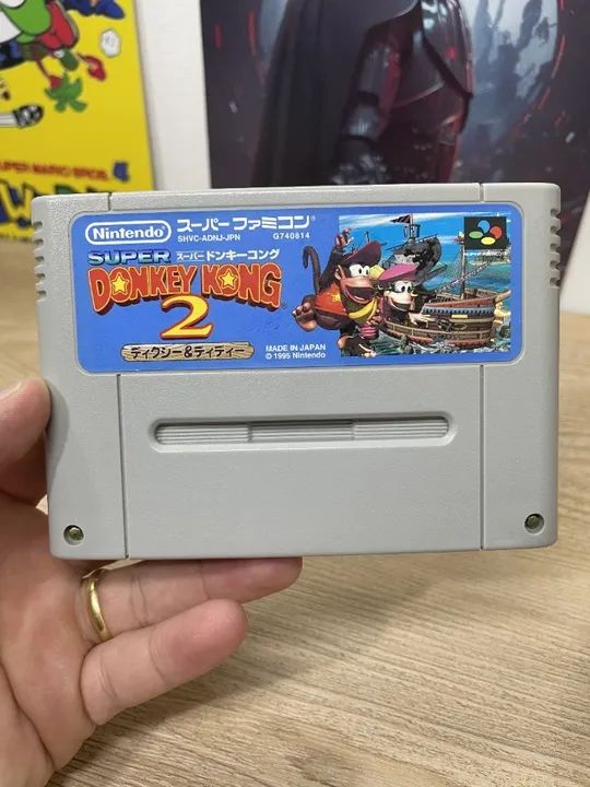 Super Donkey Kong Country 1, 2 e 3 (O 1 é CIB) Japonesas Originais - Foto 3
