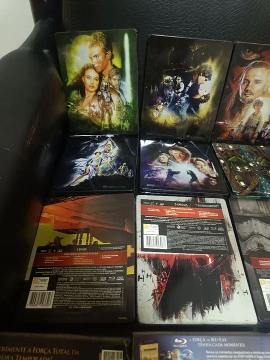 Coleção Blu-ray Steelbook Star Wars  - Foto 5