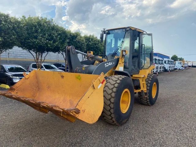 Pá carregadeira John Deere 524 k 12 ton - Foto 3