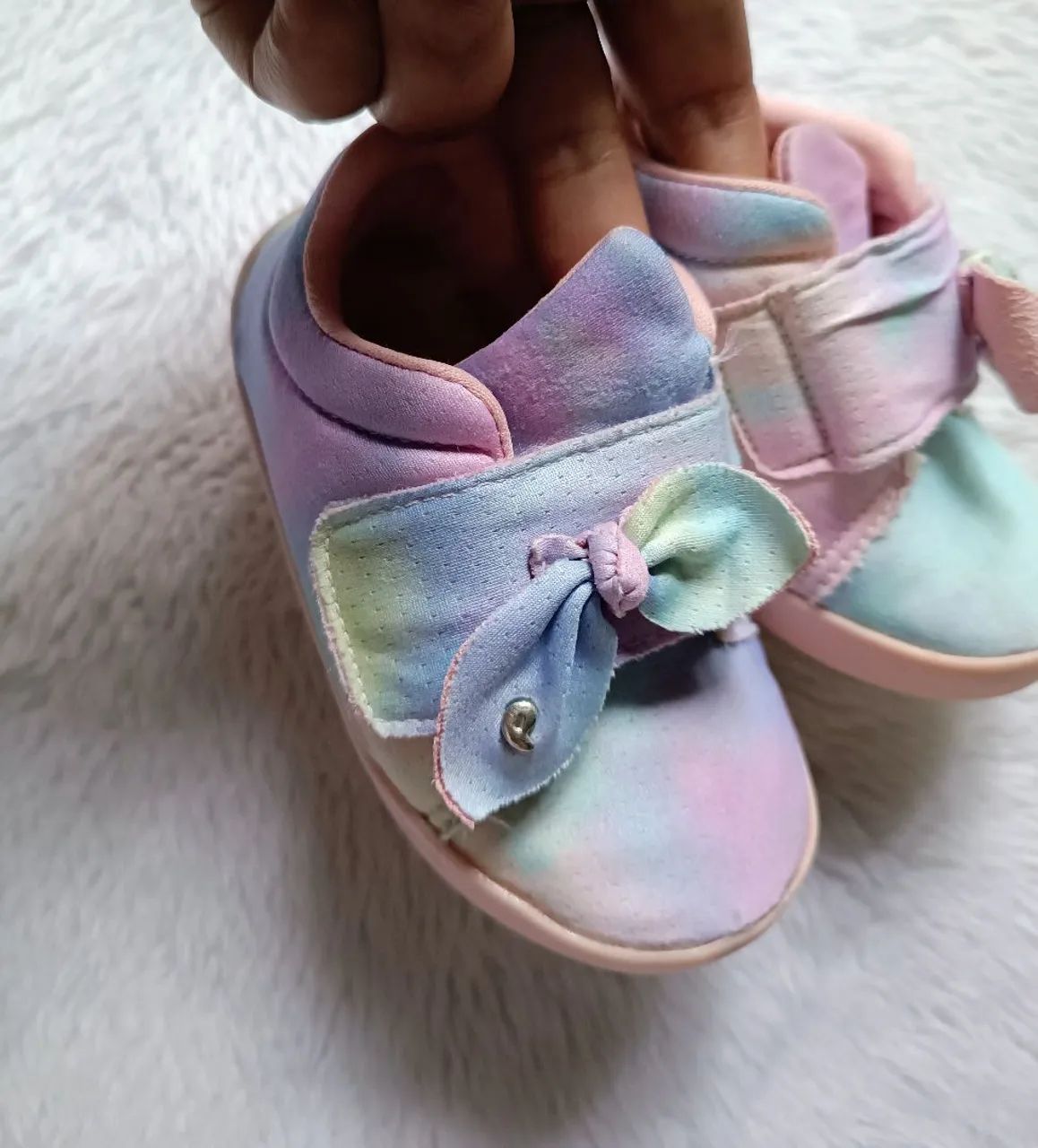 Tênis bebê menina 