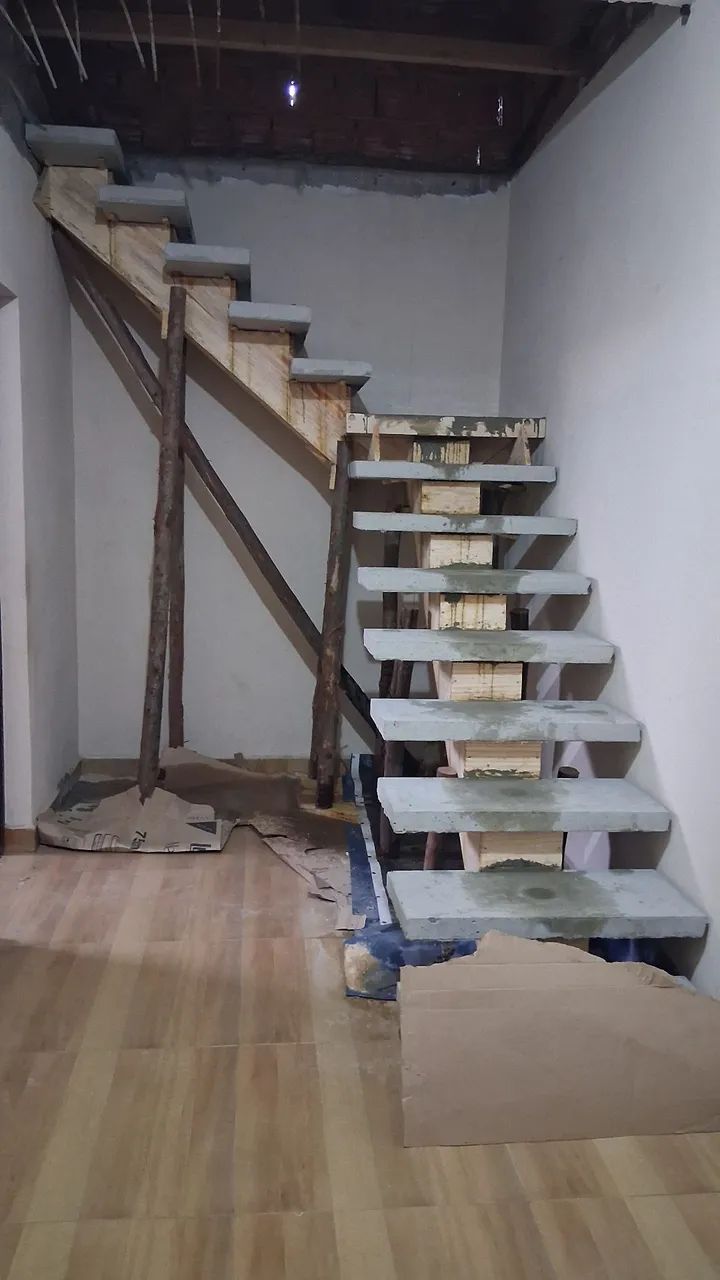 Escadas de concreto pré moldado 