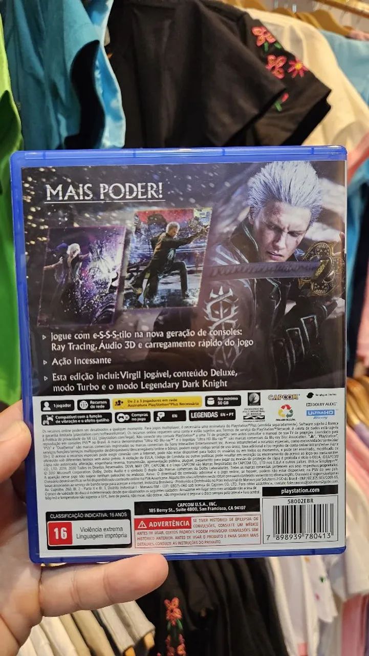 Jogo ps5 devil may cry 5  - Foto 2