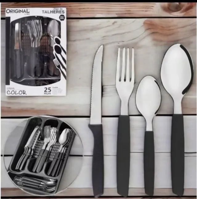 Kit 25 talheres  - Foto 3