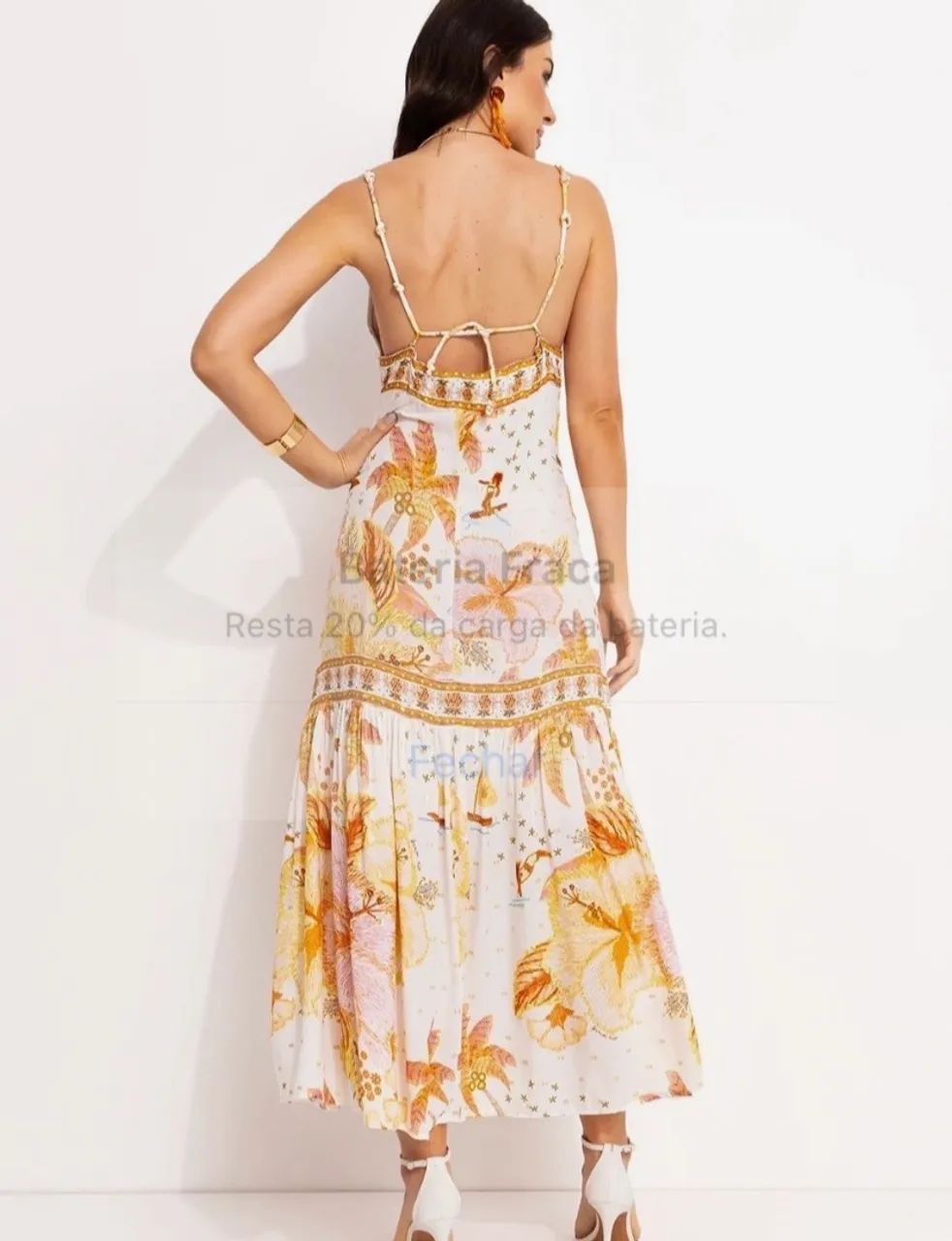 Vestido Farm ilha de flor  - Foto 3