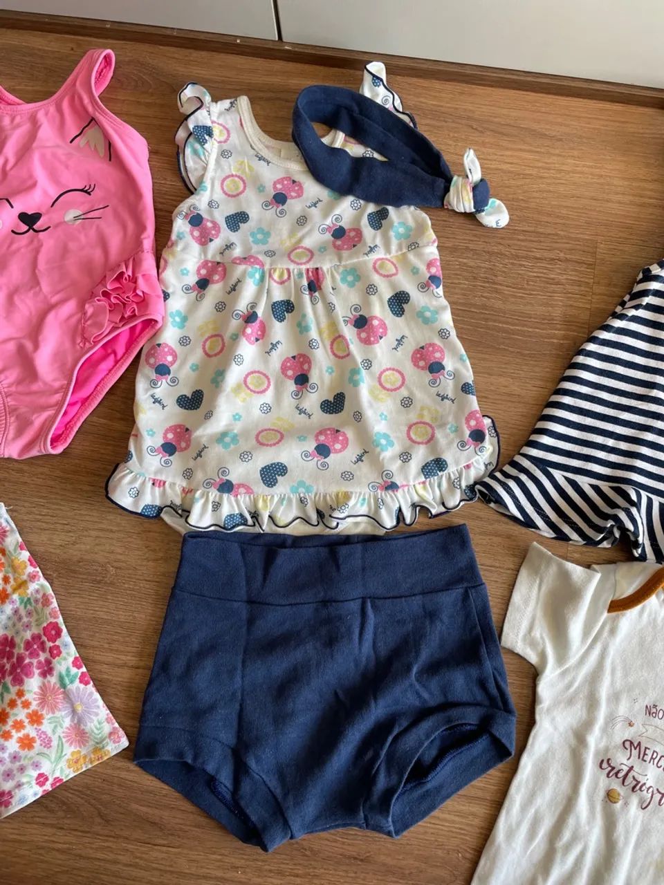 Lote de roupas de menina - verão - Foto 3