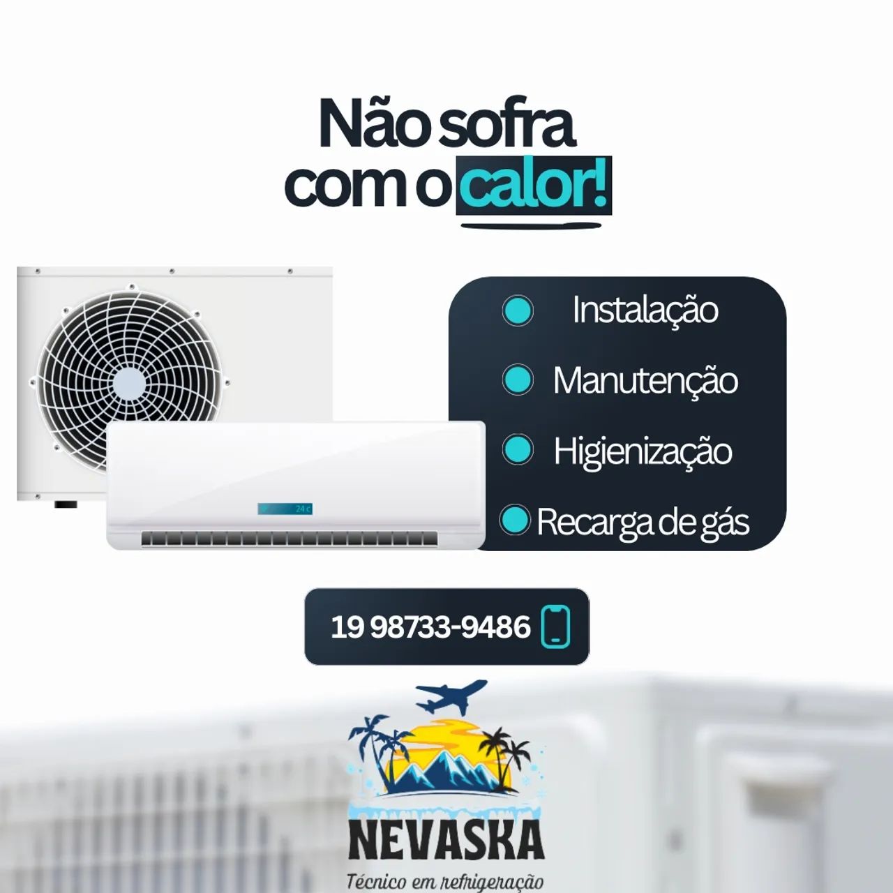 Higienização e instalação  - Foto 2