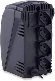 Protetor estabilizador De Energia 600va Preto 120v Force Line - Foto 2