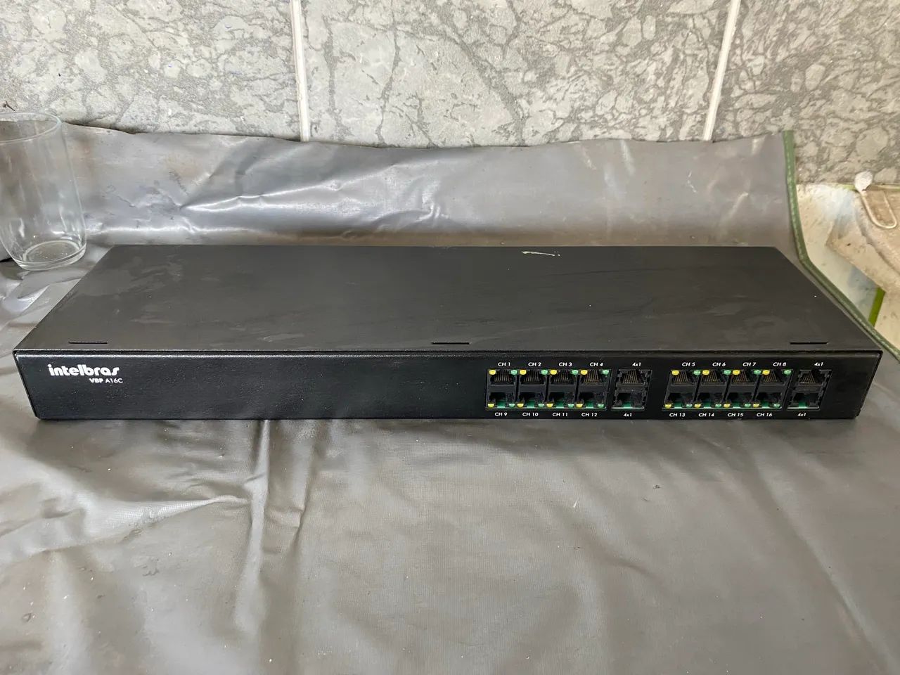 Power Balun 16 Canais Full Hd C/alimentação VBP A16C Intelbras Cor Preto - Foto 2