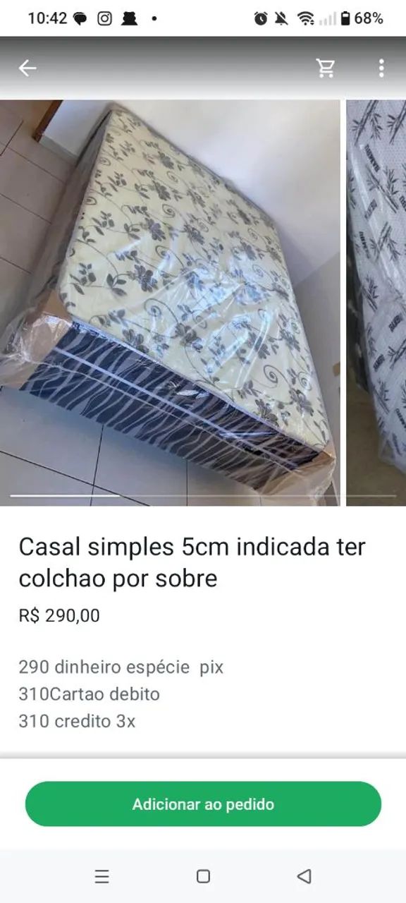 Camas box base e colchões  - Foto 2